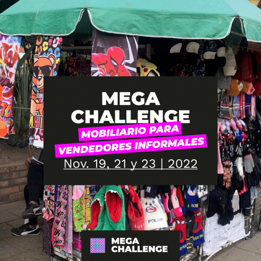 Mega Challenge mobiliario para vendedores informales