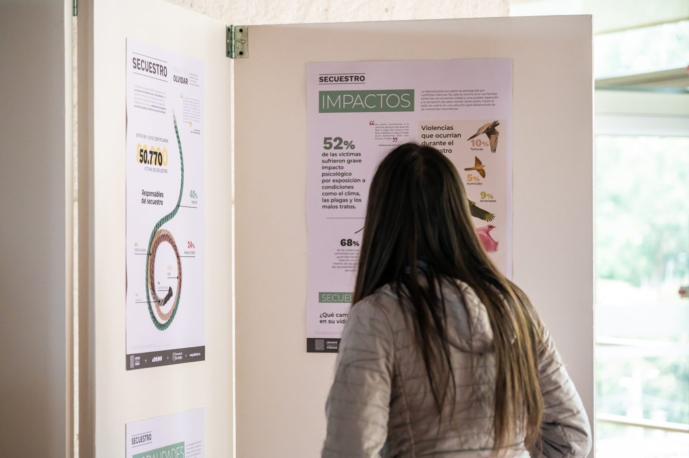 Carteles sobre secuestros
