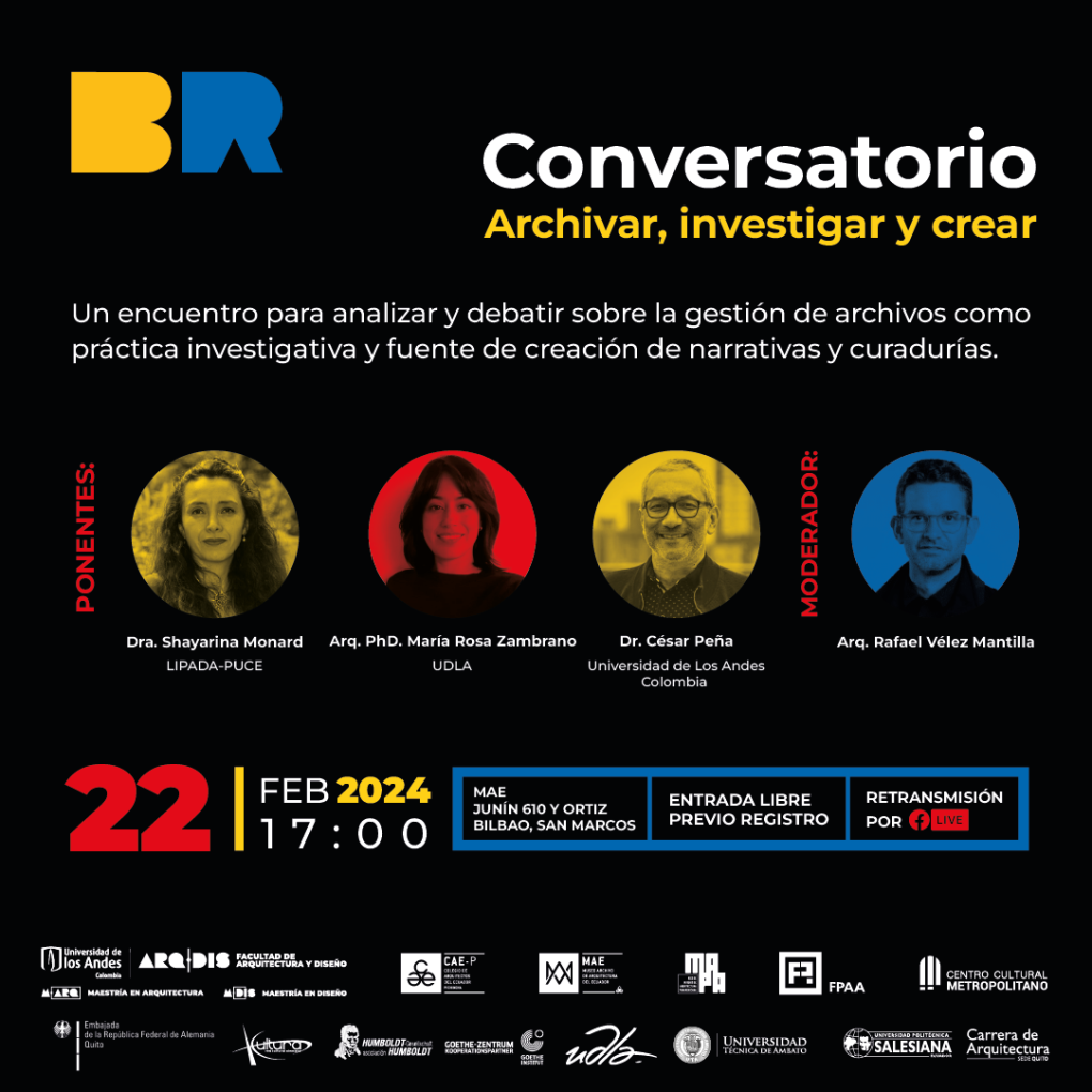 Conversatorio archivar, investigar y crear