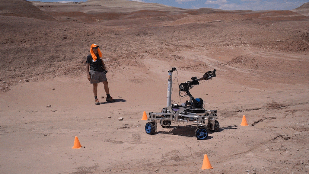 Rover en prueba Utah