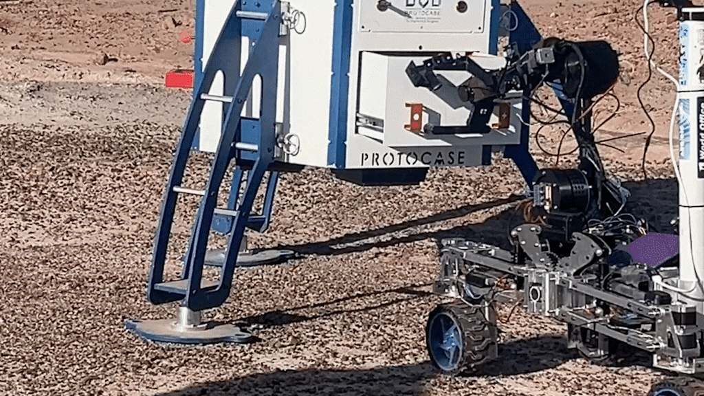 Rover en prueba