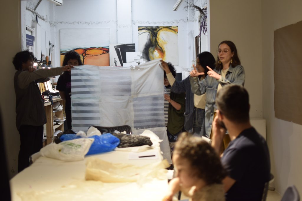 Taller en el colectivo Casa-Taller Impluvium