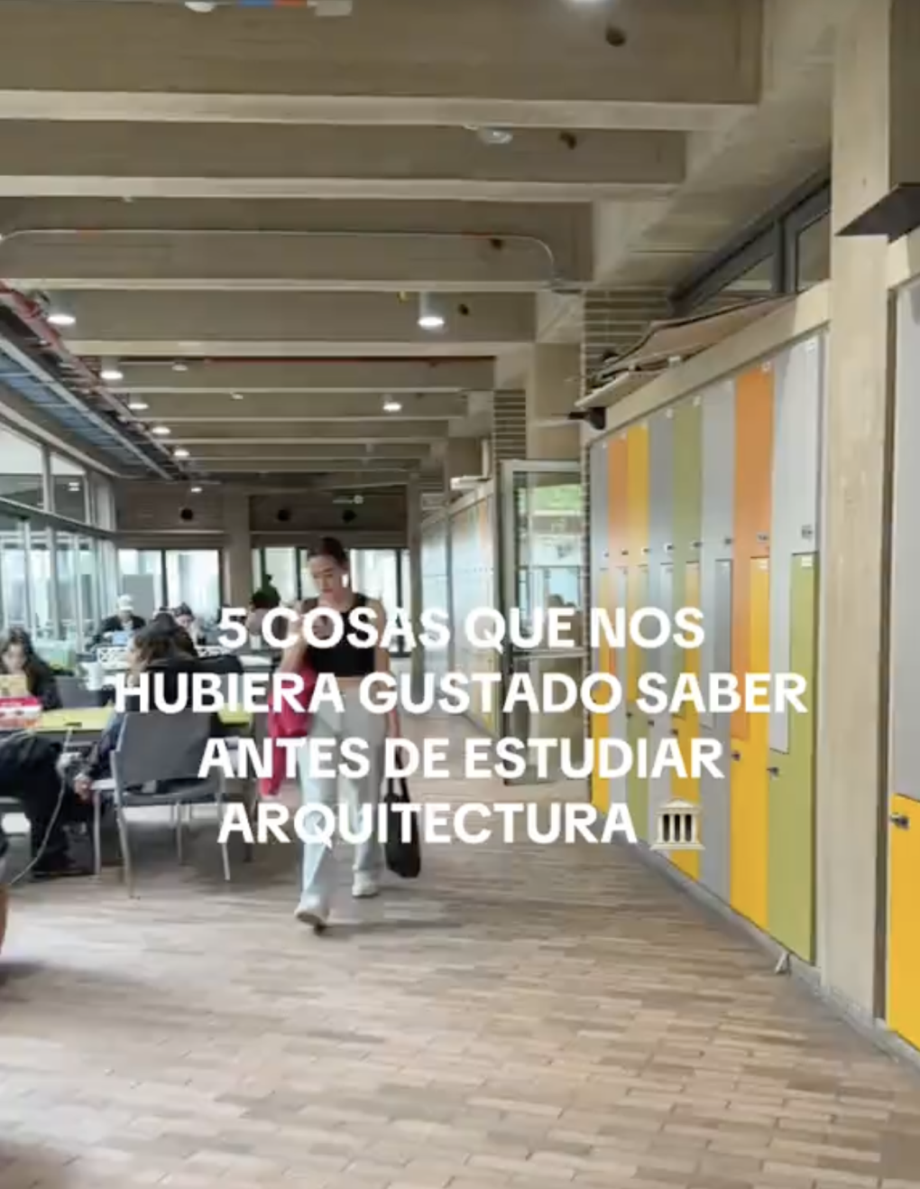 5 cosas sobre estudiar arquitectura