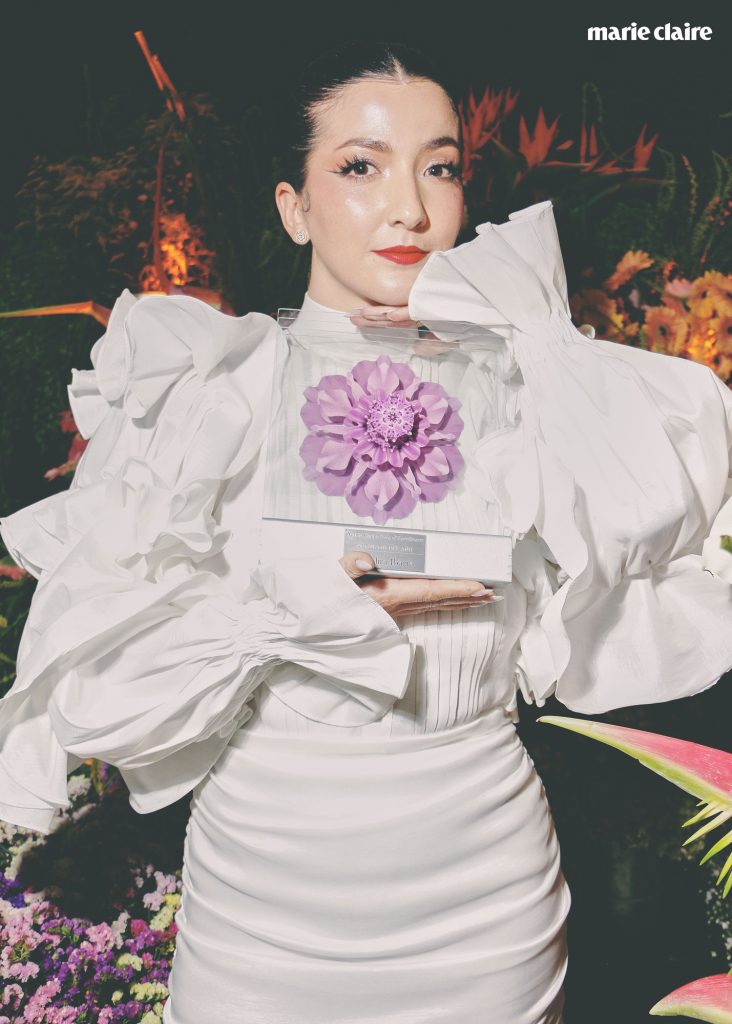 Trofeo diseñado para premios Prix de Marie Claire. Juliana de la Concha