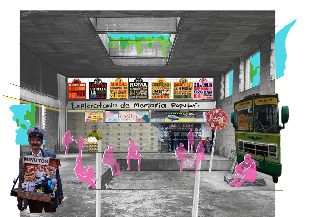 Diagrama 3 del Centro Cultural Jorge Eliecer Gaitán