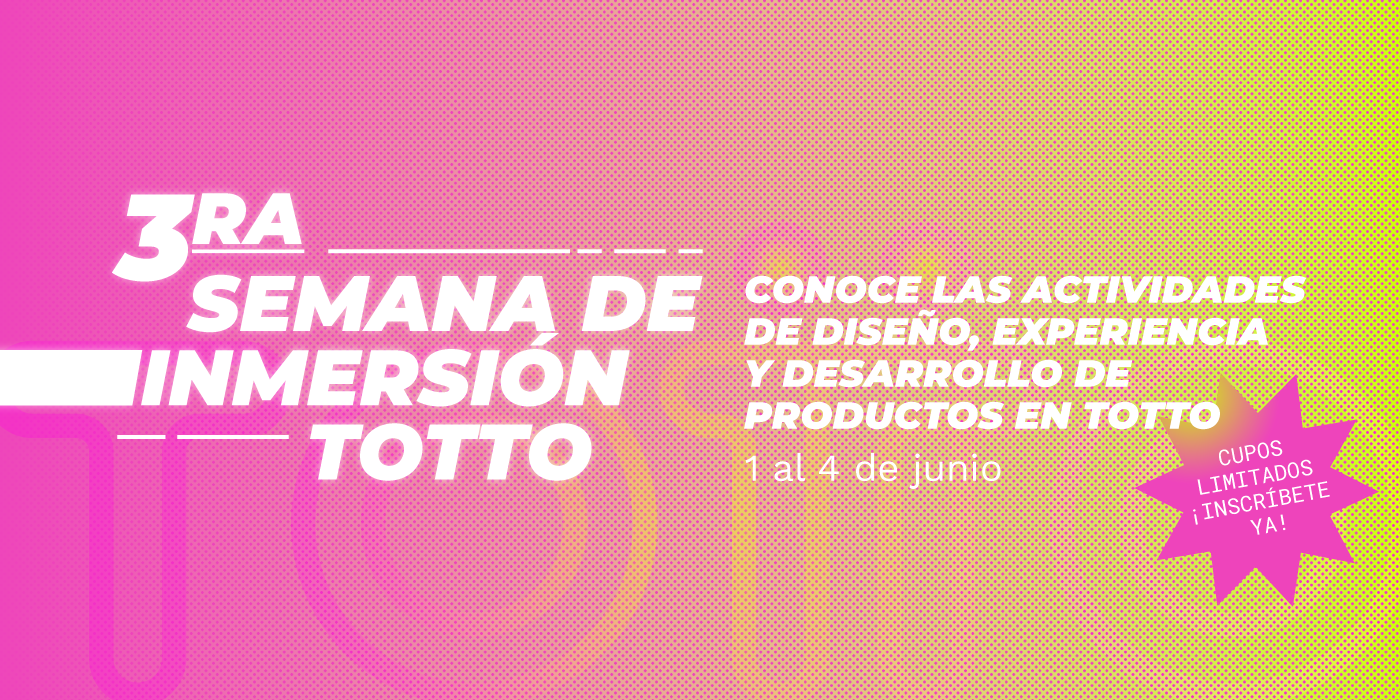 Semana de inmersión TOTTO 2026
