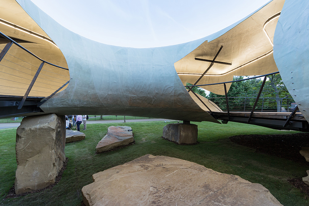 Serpentine Pavilion por Smiljan Radic
