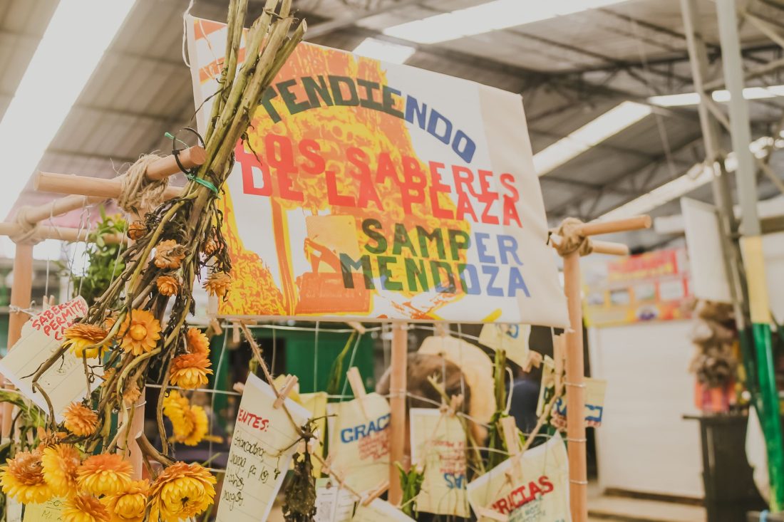 Curso de la Maestría en Diseño con la Plaza Distrital de Mercado Samper Mendoza