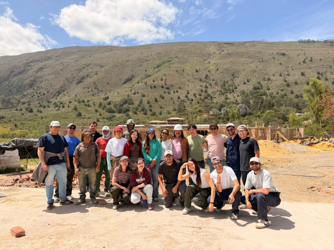 Viaje de estudio de arquitectura en Boyacá
