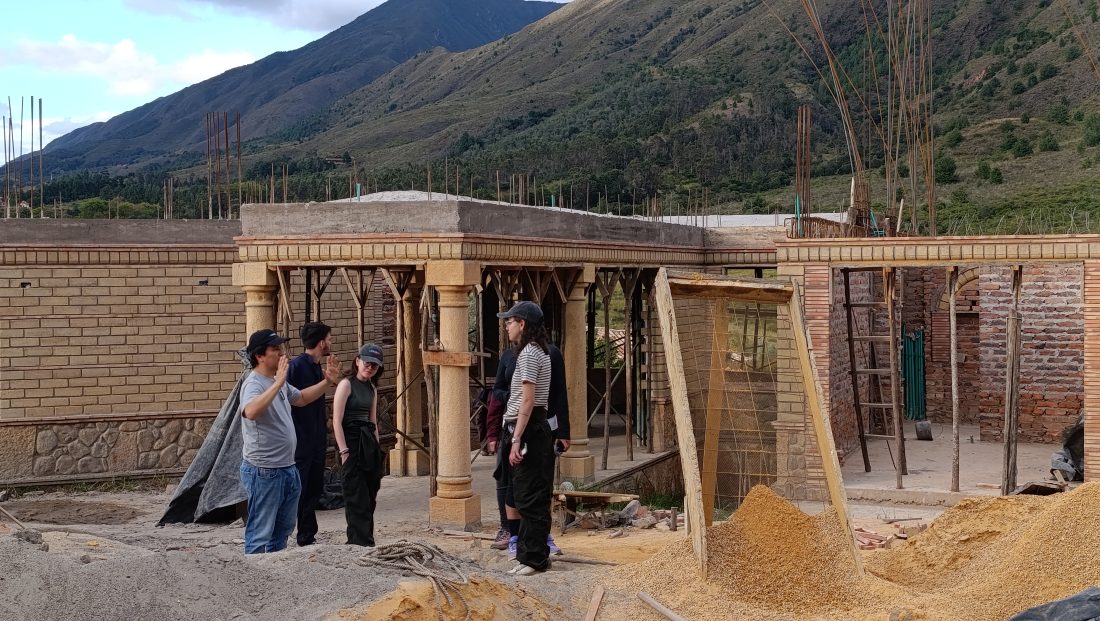 Viaje de estudio de arquitectura en Boyacá