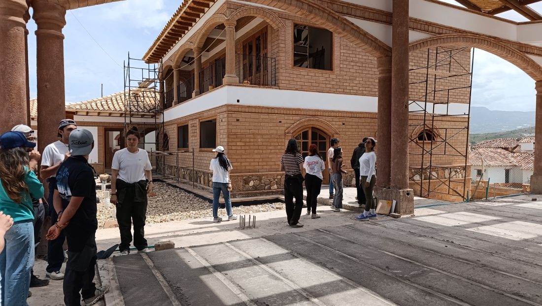 Viaje de estudio de arquitectura en Boyacá