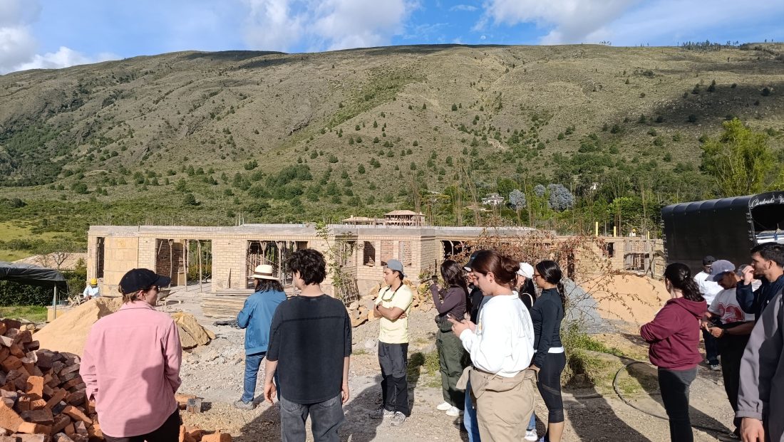 Viaje de estudio de arquitectura en Boyacá