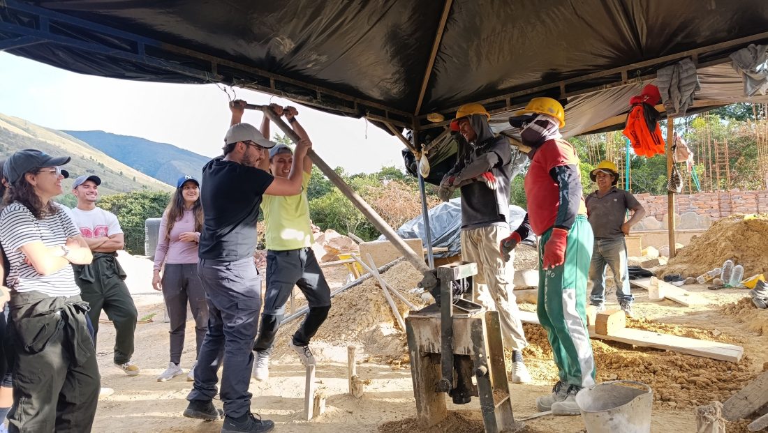 Viaje de estudio de arquitectura en Boyacá