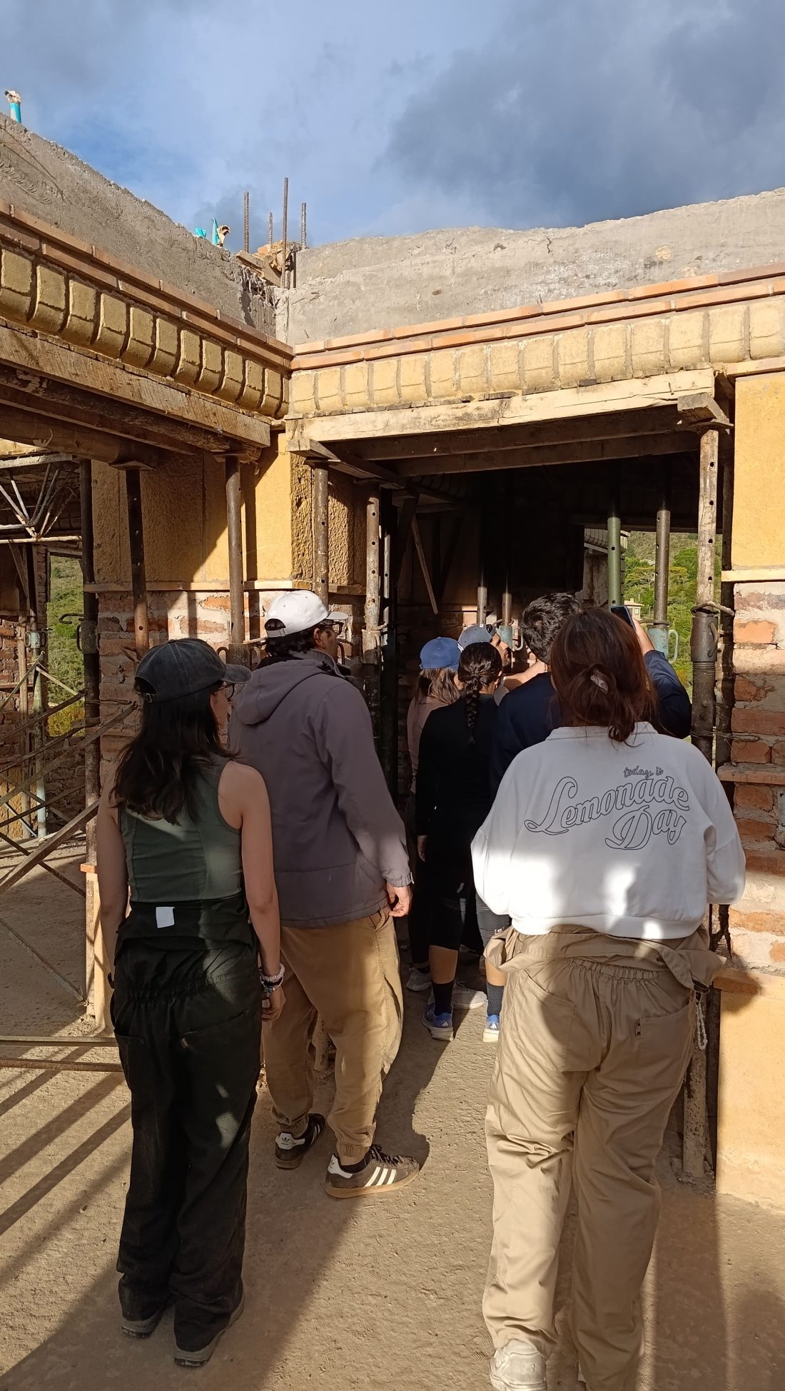 Viaje de estudio de arquitectura en Boyacá