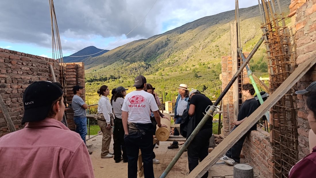 Viaje de estudio de arquitectura en Boyacá