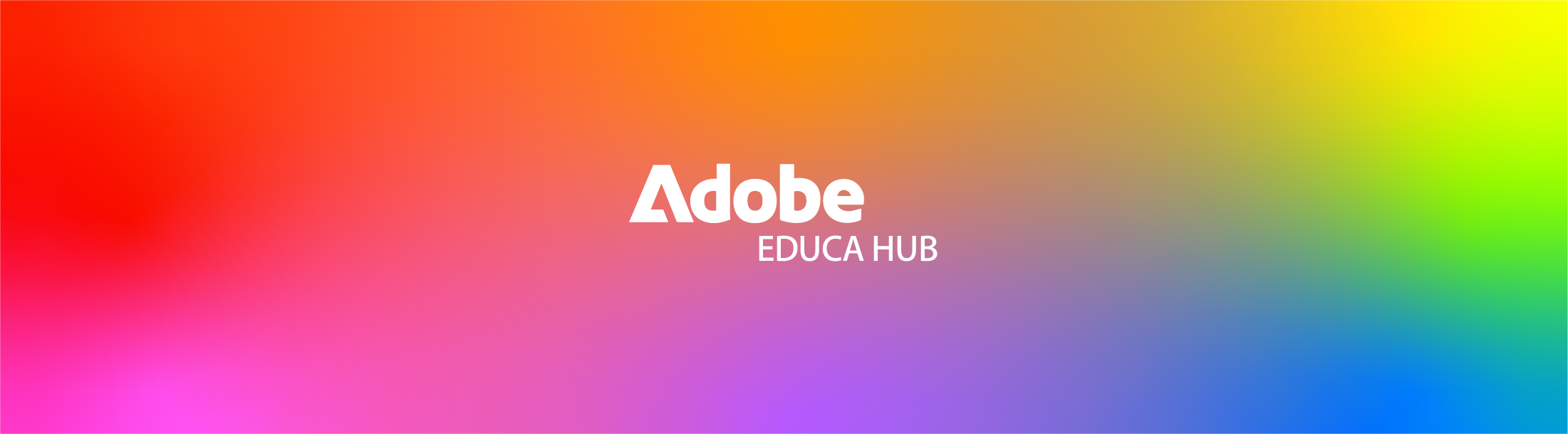 Banner anuncio - Adobe Educa Hub